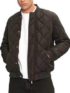 Piumino zip Rendina nero