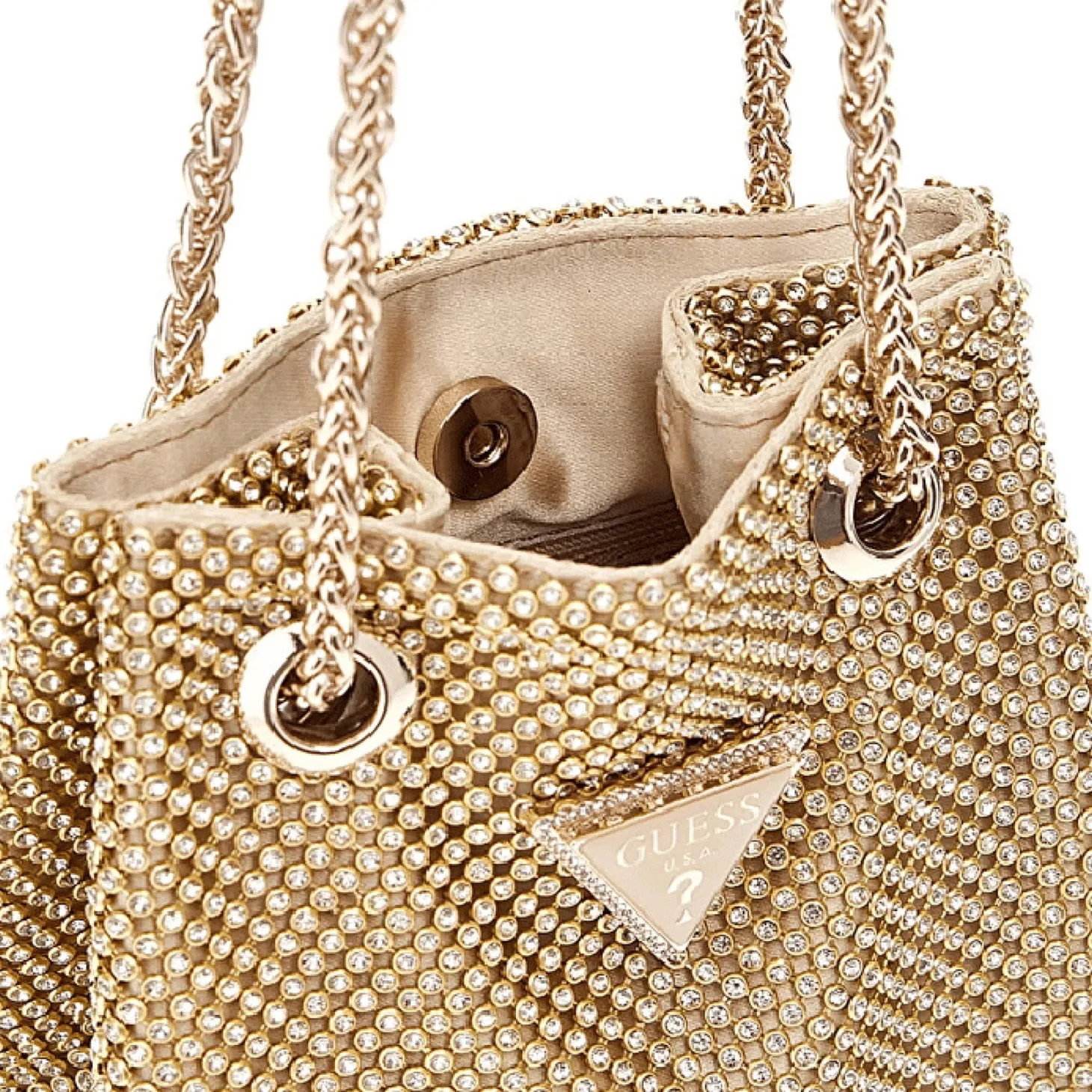 Pochette a secchiello Zalina oro