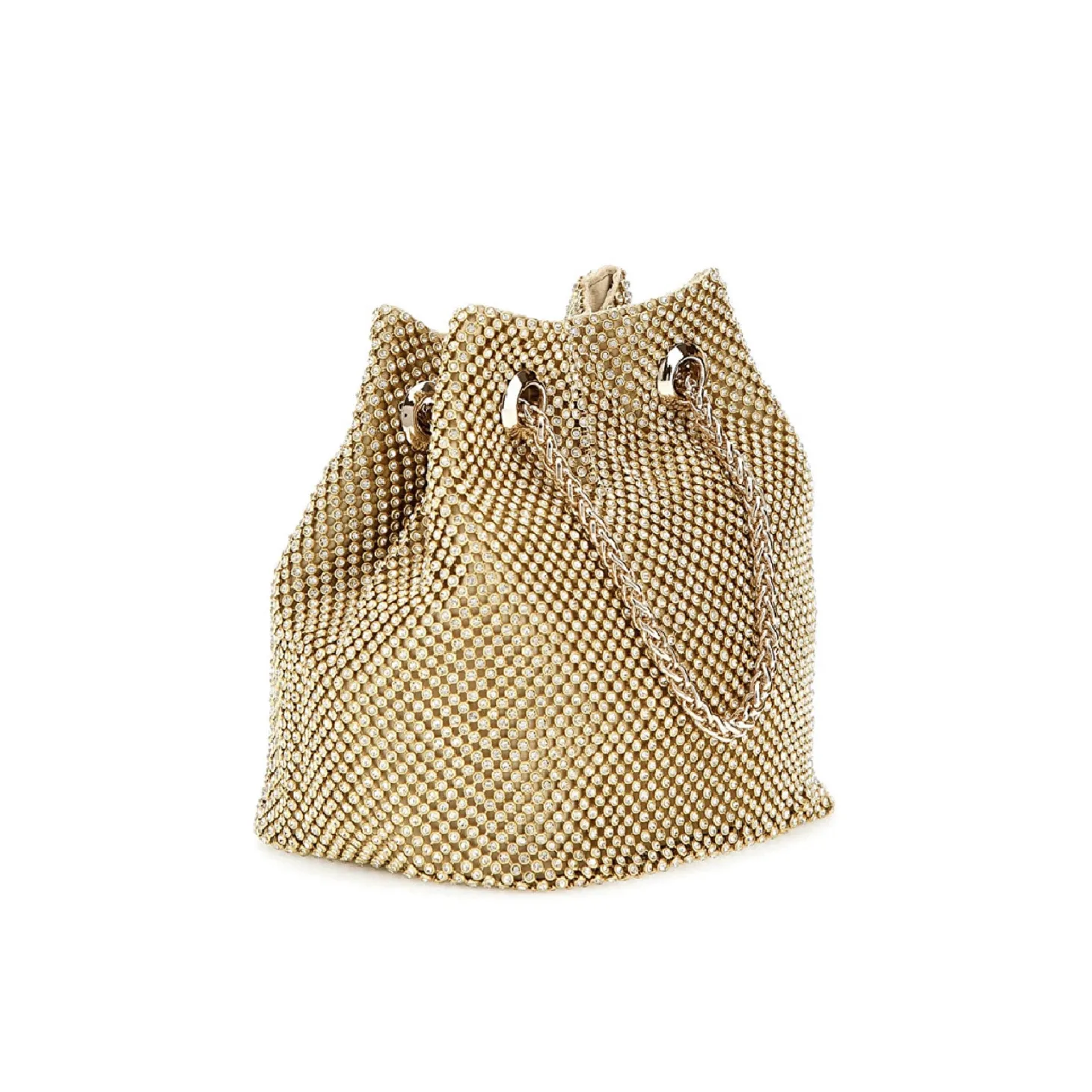 Pochette a secchiello Zalina oro