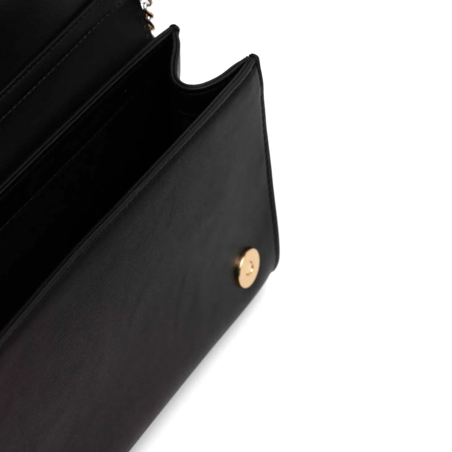 Pochette lavorata nero/oro