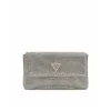 Pochette Zalina strass argento