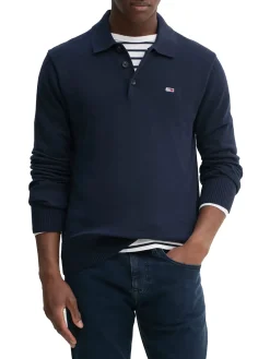 Polo essential slim fit tjm blu