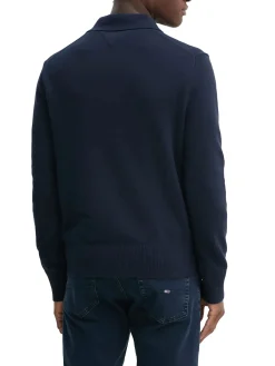 Polo essential slim fit tjm blu