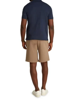 Polo in tessuto tech piquet blu