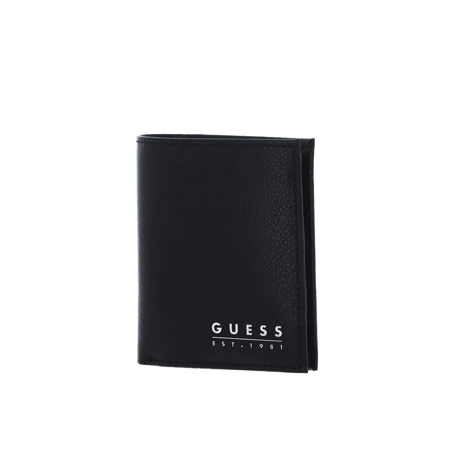 Portafogli bifold verticale W/coin Pocket Mestre nero