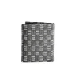 Portafogli bifold verticale W/coin Pocket Mito nero