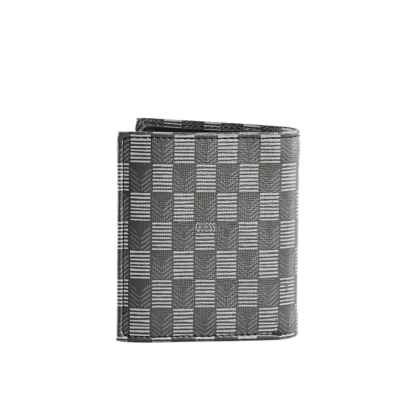 Portafogli bifold verticale W/coin Pocket Mito nero