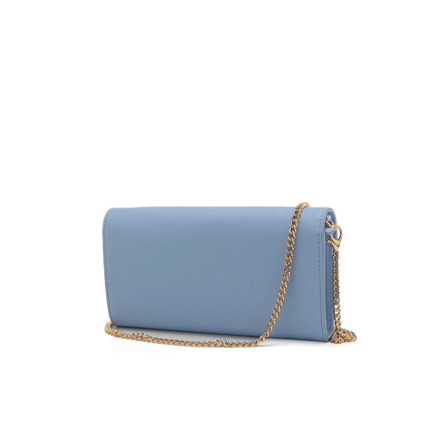 Portafogli modello pochette celeste