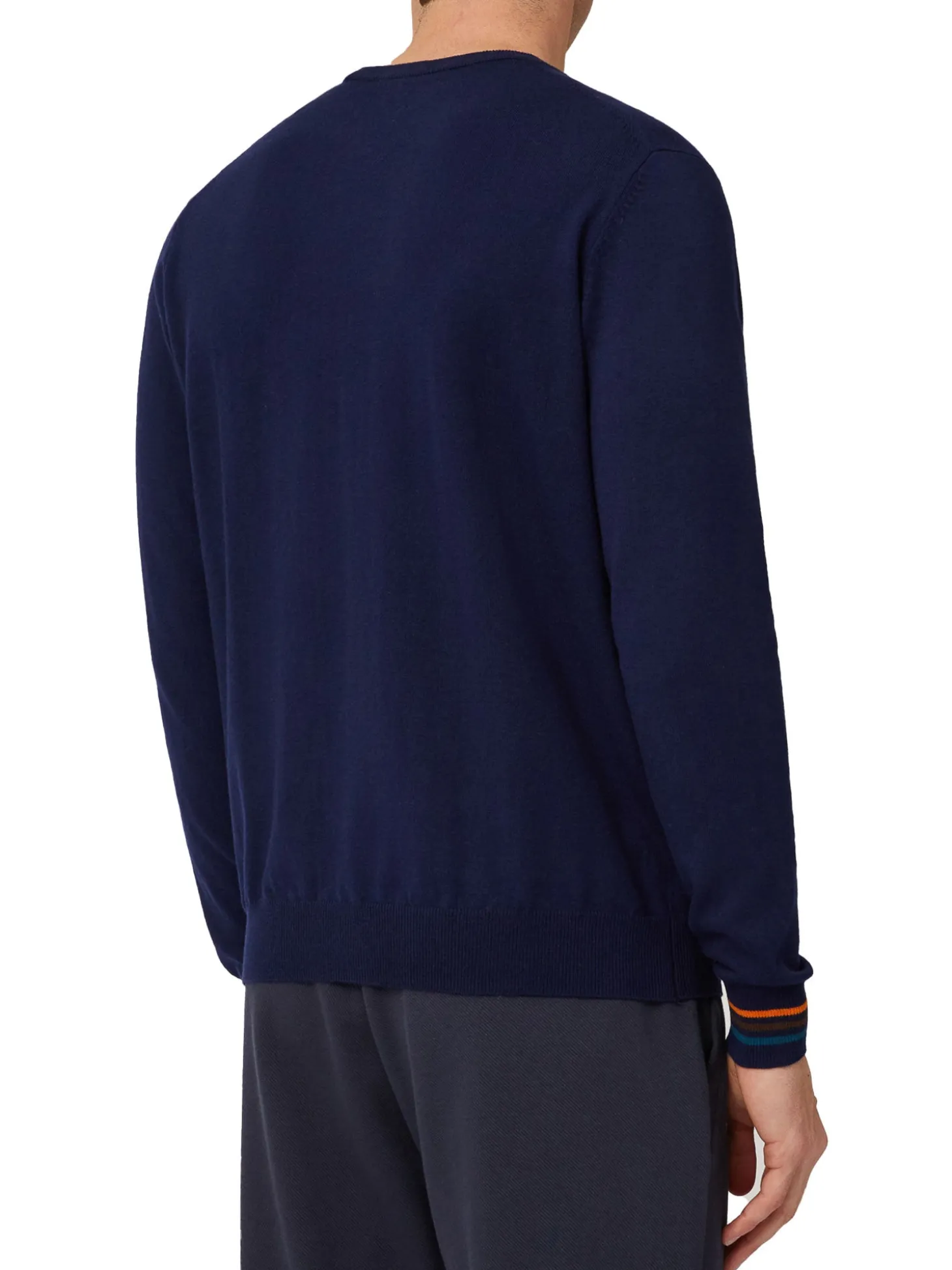 Pullover con fantasia a rombi