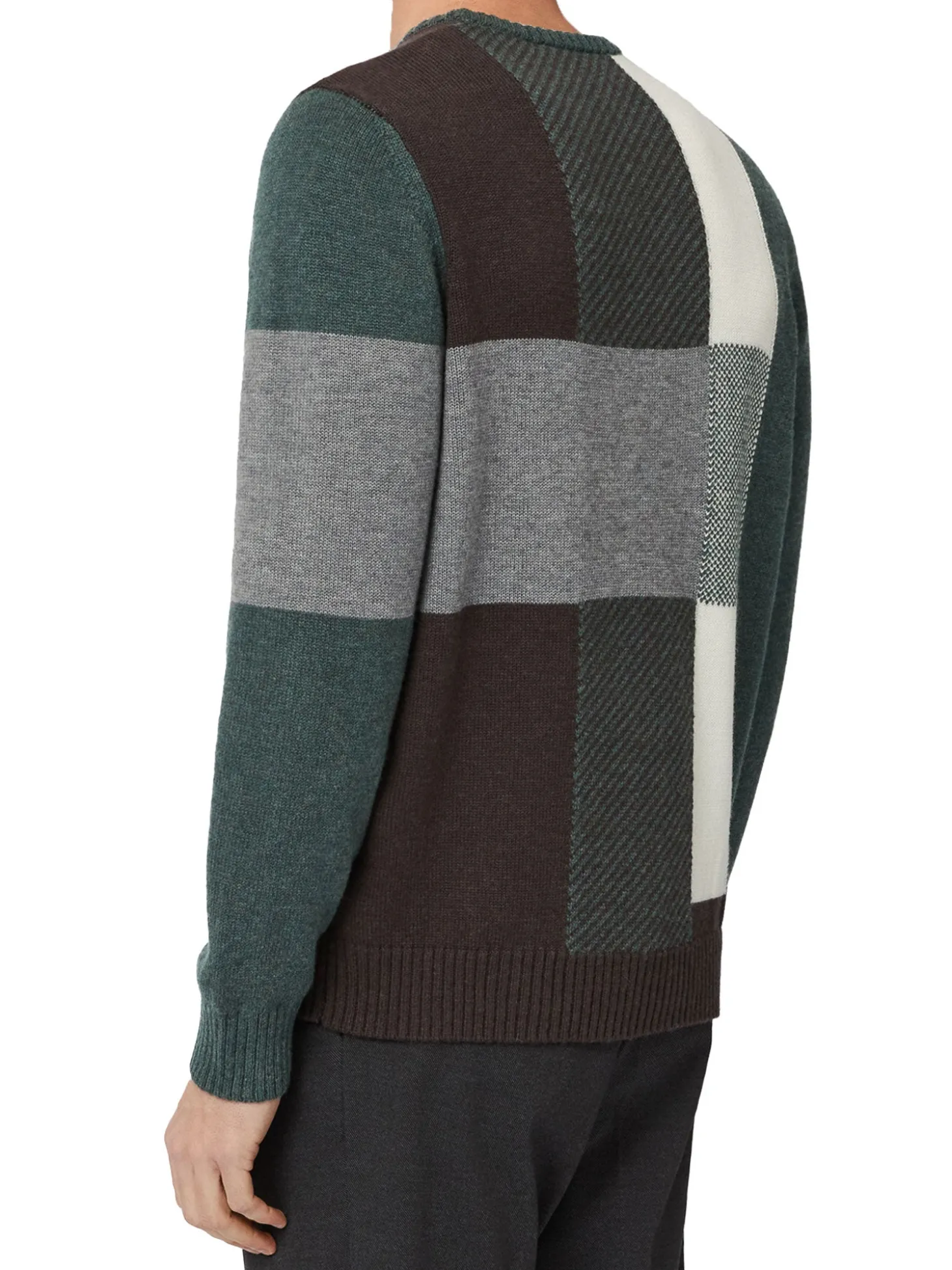 Pullover fantasia verde