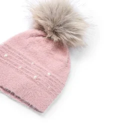 Set due pezzi cappello e sciarpa nude