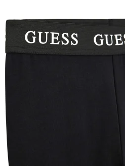 Set tuta felpa e leggings active stampa logo nero