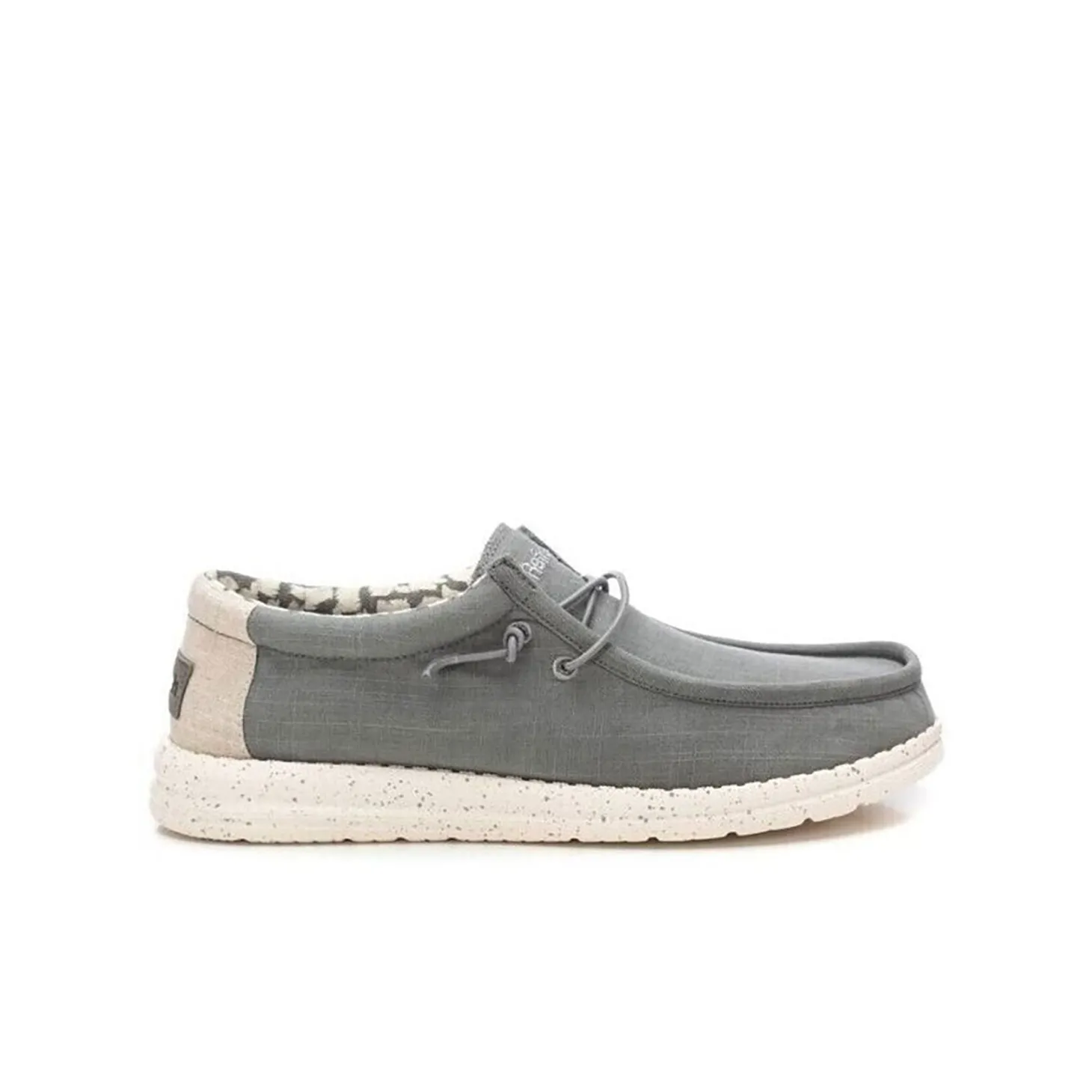 Slipper Canvas grigio