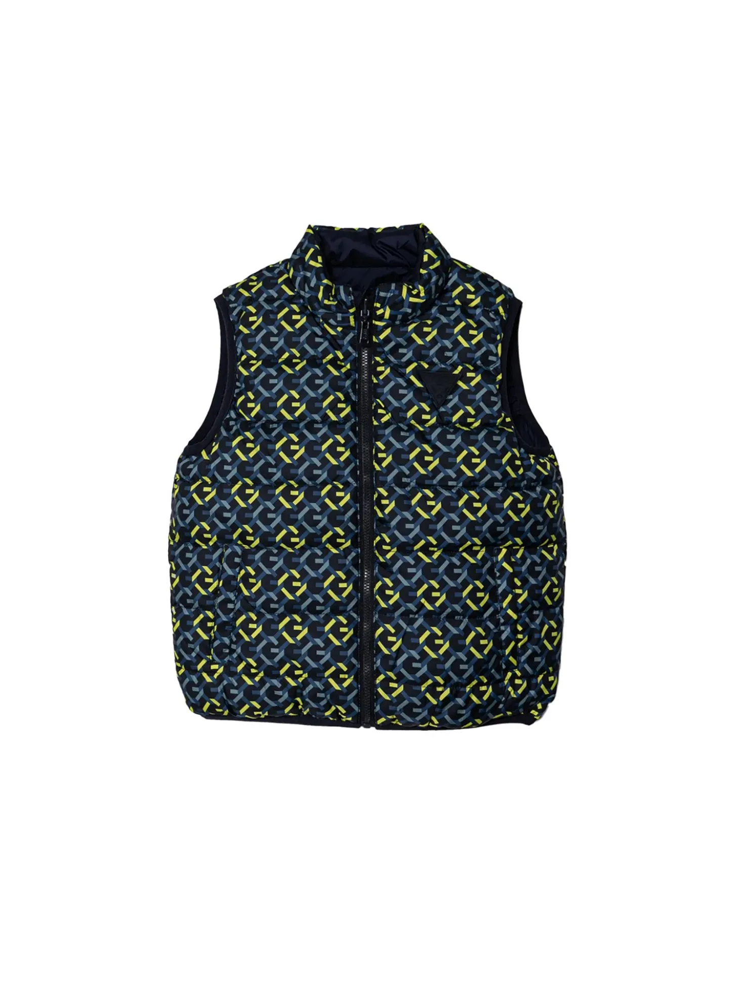 Smanicato reversibile leggero blu