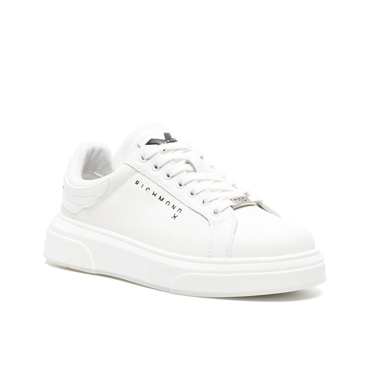 Sneaker Action leather bianco