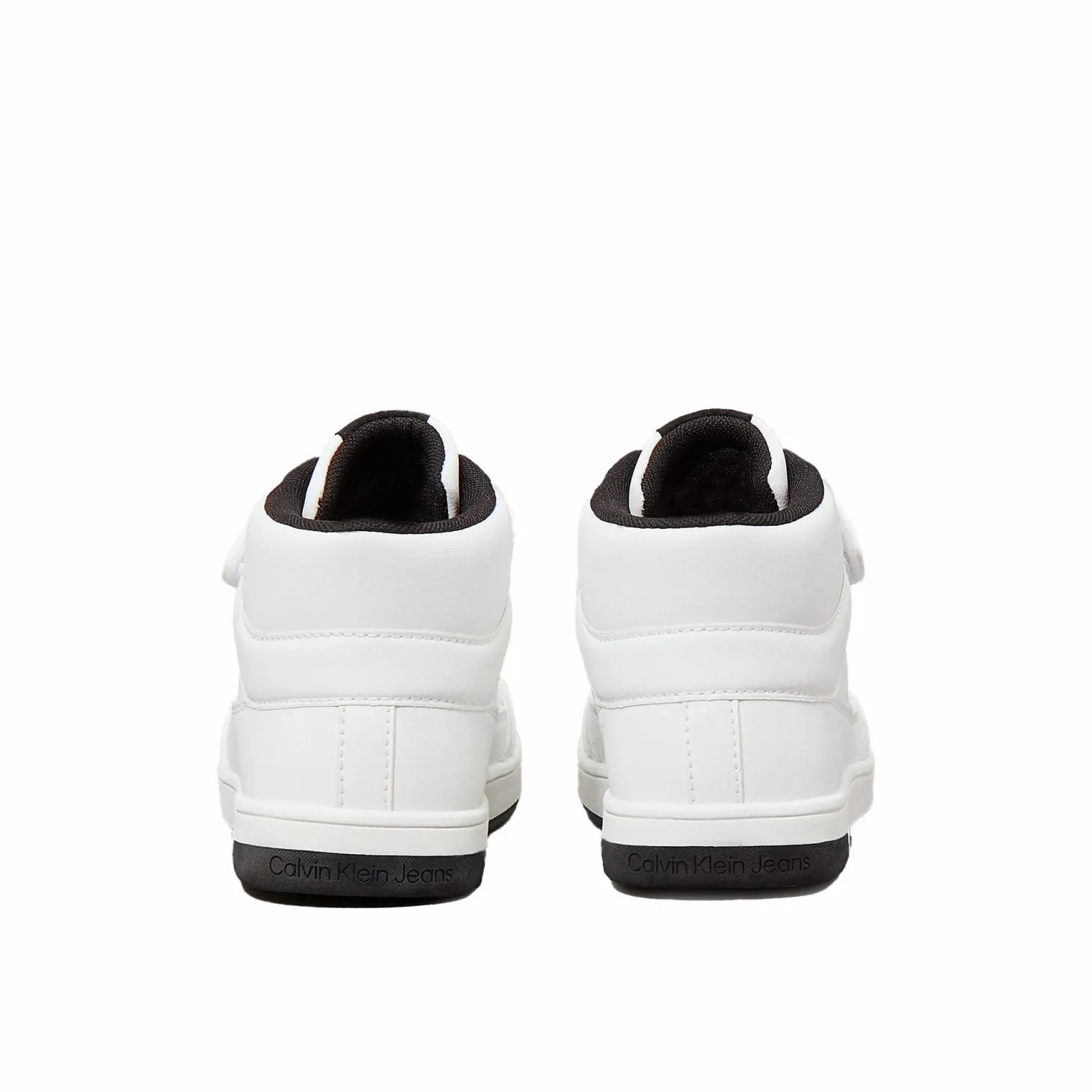 Sneaker alta junior bianco