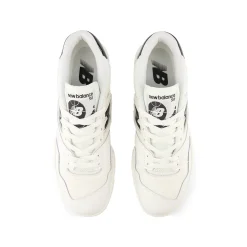 SNEAKER BB550 PELLE/TEXTILE BIANCO