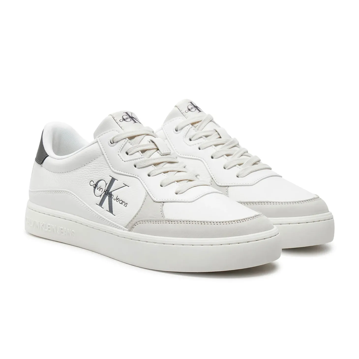 Sneakera doppio colore bianco/grigio