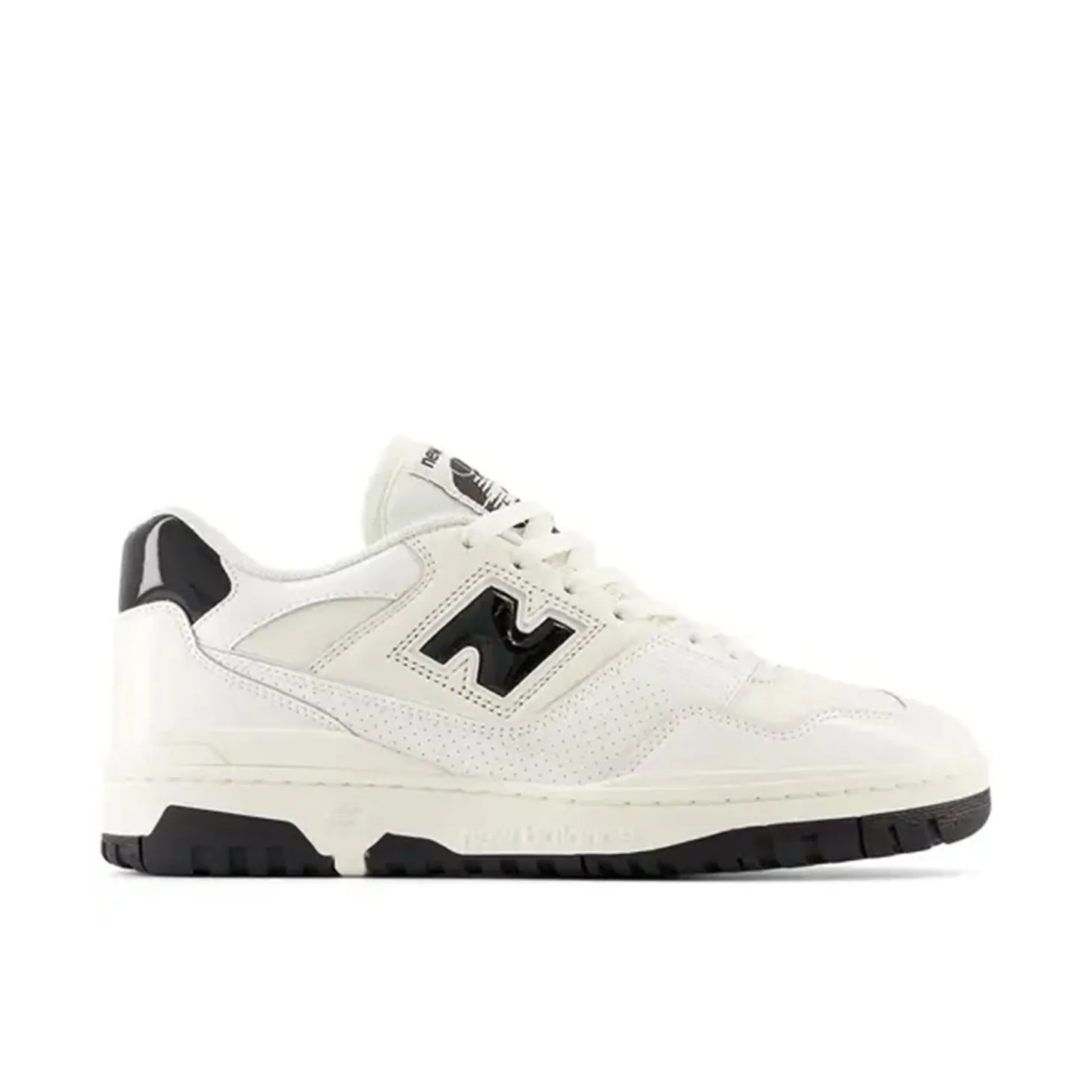 Sneakers BB550 in pelle/textile bianco