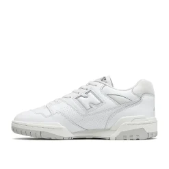 Sneakers BB550 in pelle/textile bianco