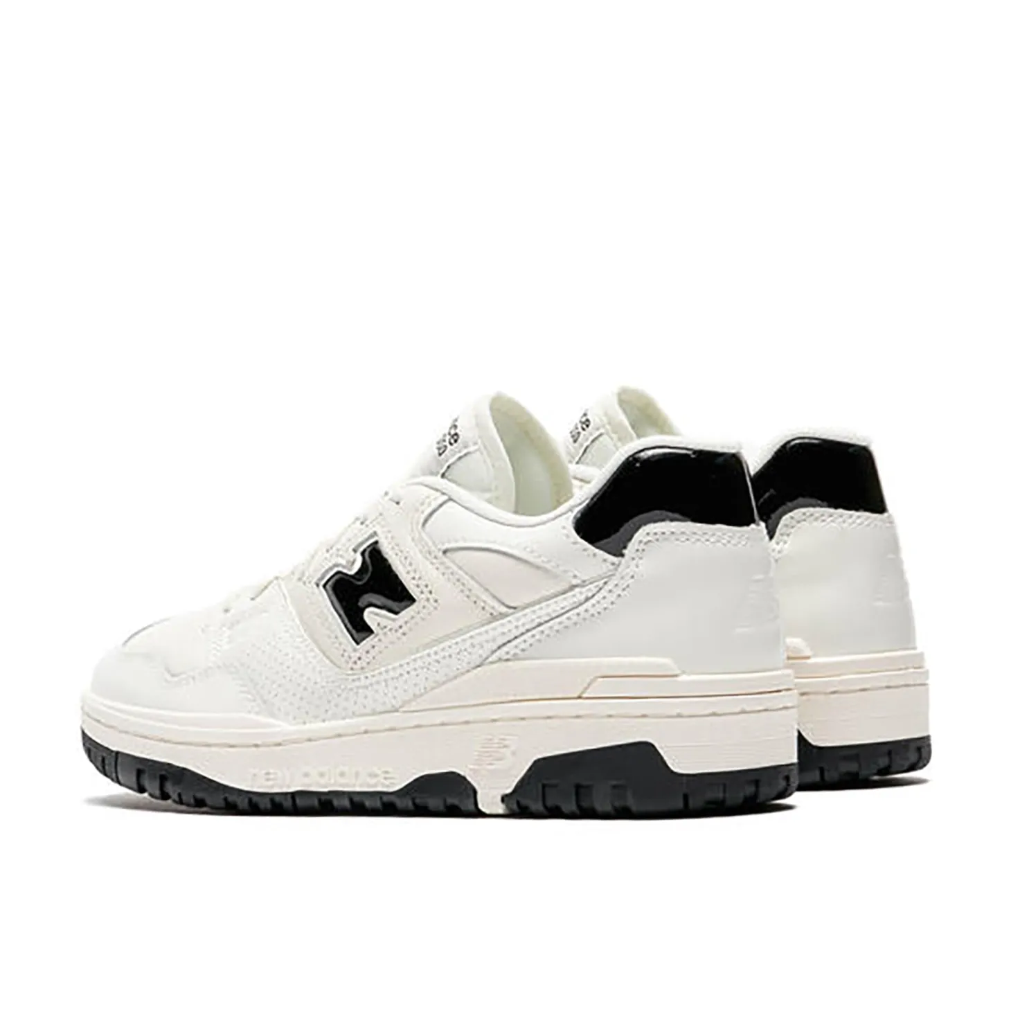 Sneakers BB550 in pelle/textile bianco