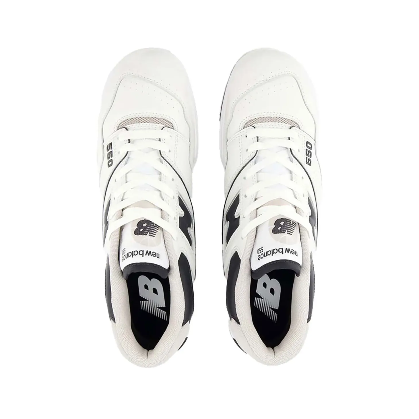 Sneakers BB550 Textile bianco/nero