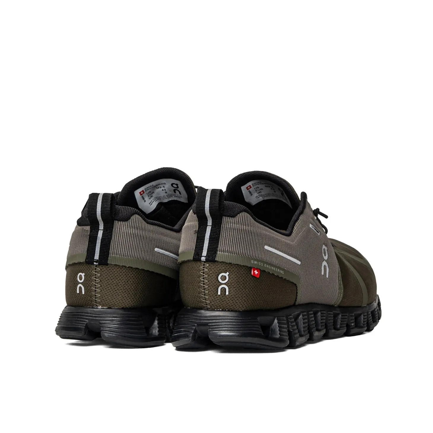 Sneakers Cloud 5 waterproof olive black