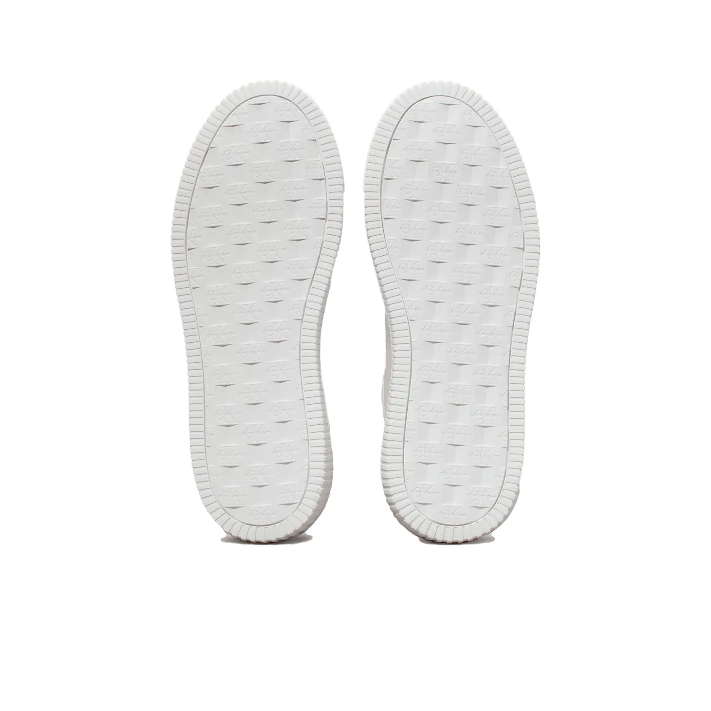 Sneakers con caviglia colorata con logo bianco/nero
