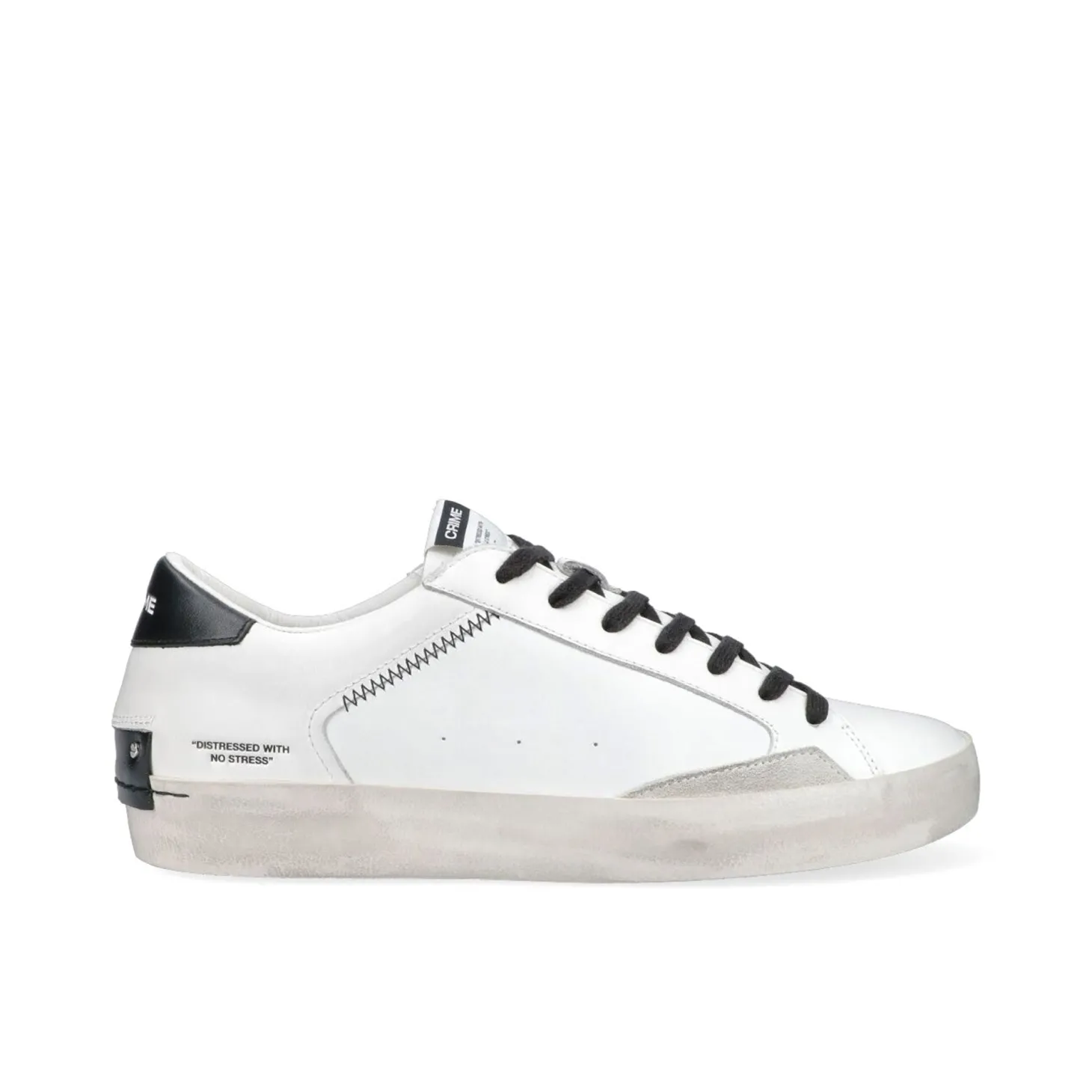 Sneakers distressed bianco