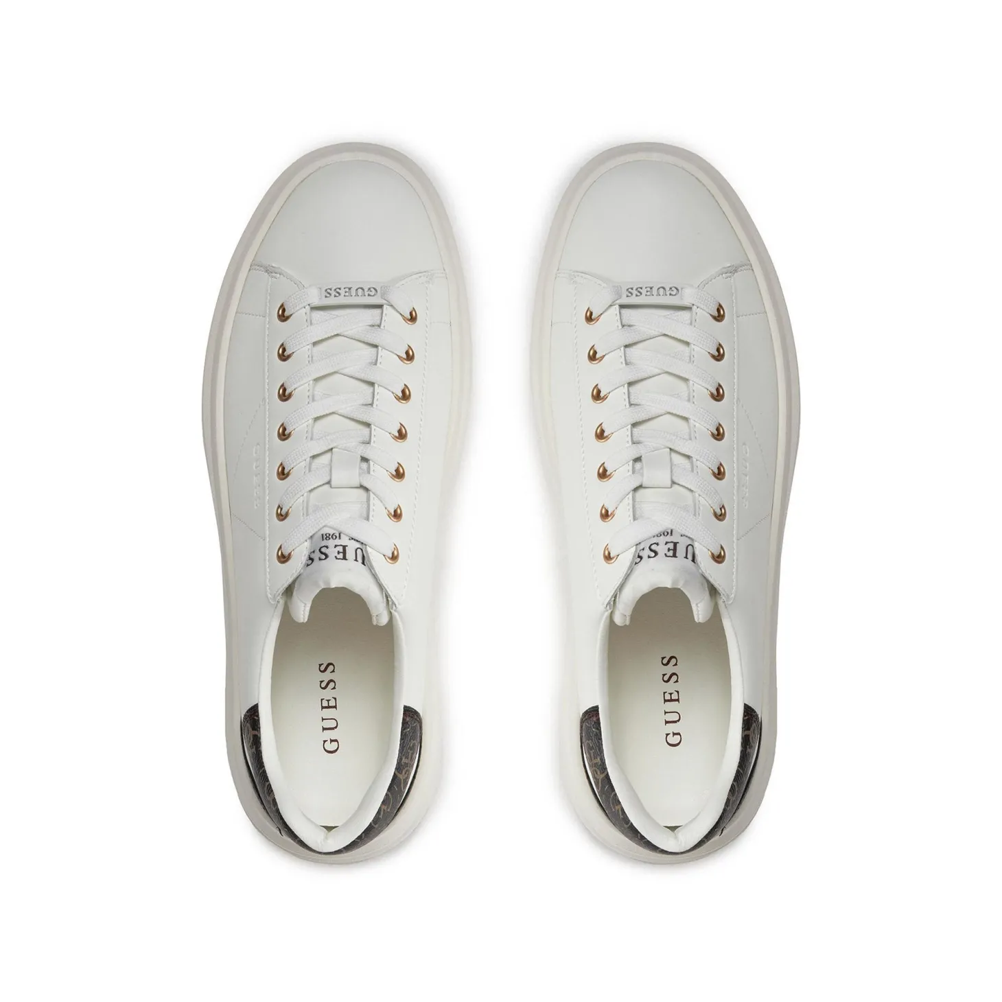 Sneakers Elba bianco/moro