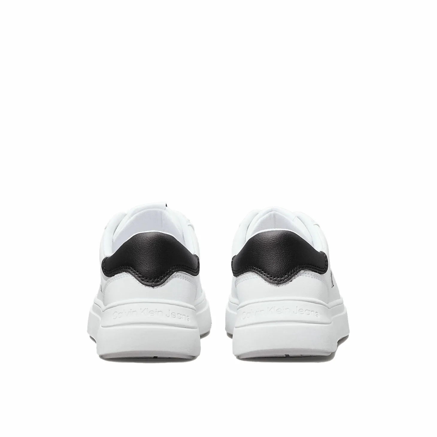 Sneakers junior in ecopelle bianco/nero