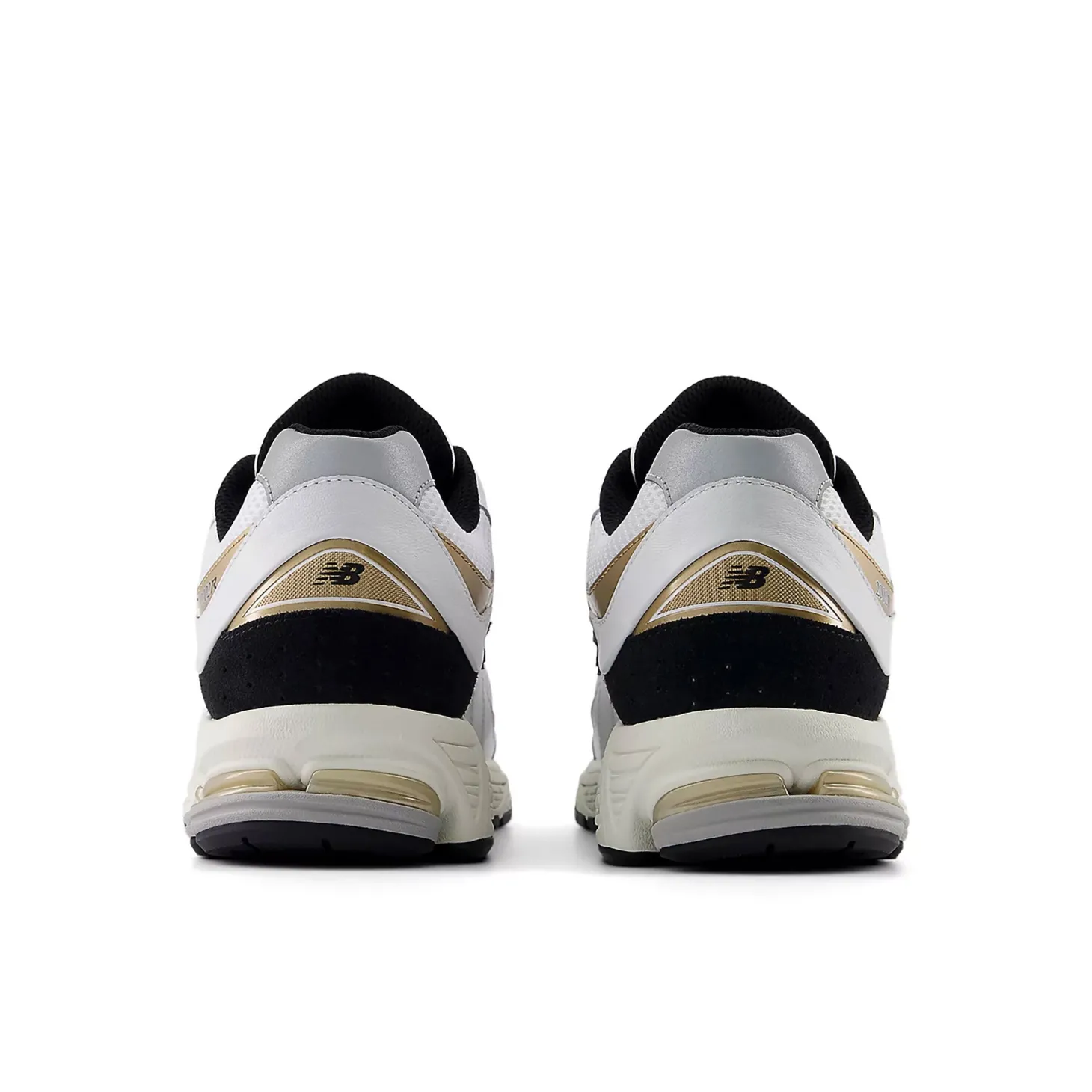Sneakers M2002 pelle/suede bianco