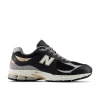 Sneakers M2002 pelle/suede nero