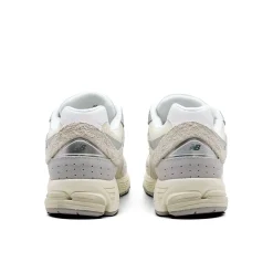 Sneakers M2002 suede e mesh panna