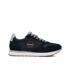 Sneakers Nova 01 suede/nylon blu notte