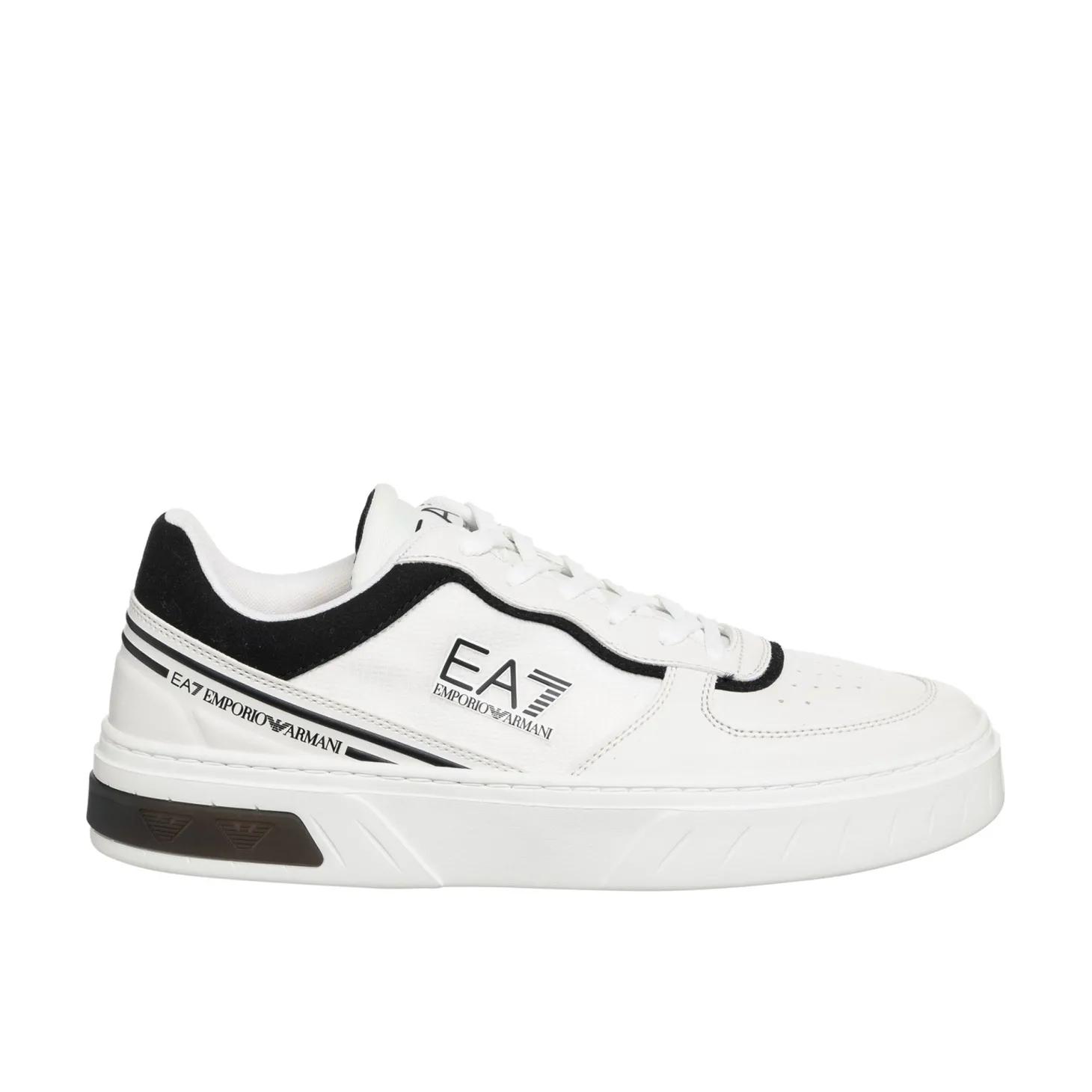 Sneakers Premium Court bianco/nero