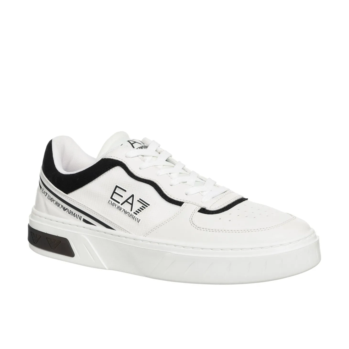 Sneakers Premium Court bianco/nero