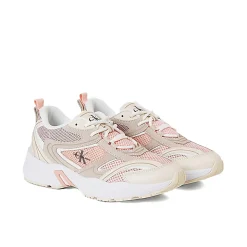 Sneakers retrò tennis rosa