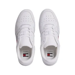 Sneakers TJM Retro stile basket bianco