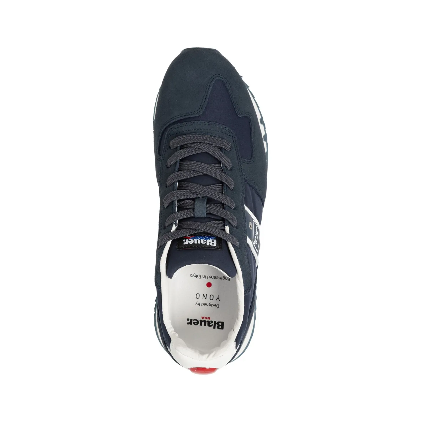 Sneakers Toky01 mesh/suede blu