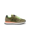 Sneakers Tom fluo verde militare