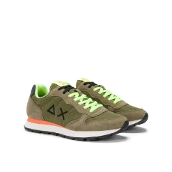 Sneakers Tom fluo verde militare