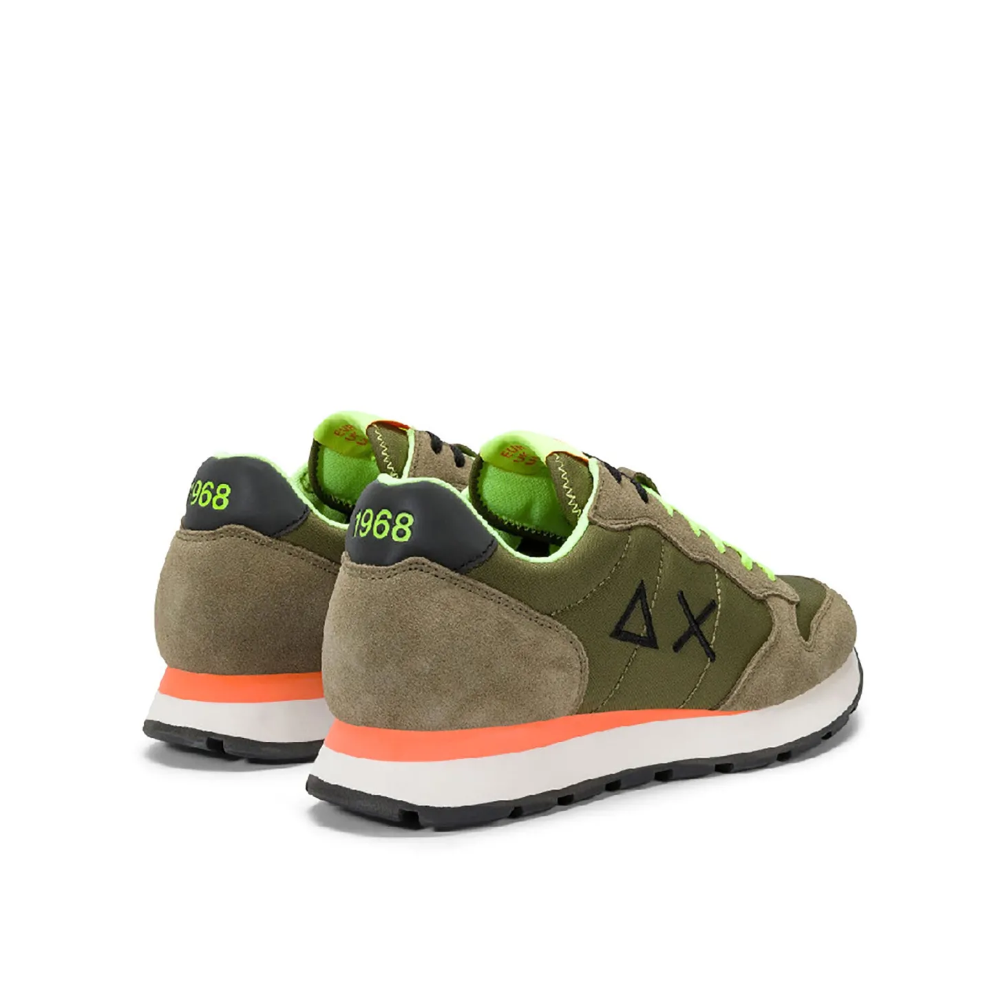 Sneakers Tom fluo verde militare