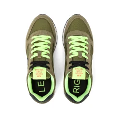 Sneakers Tom fluo verde militare