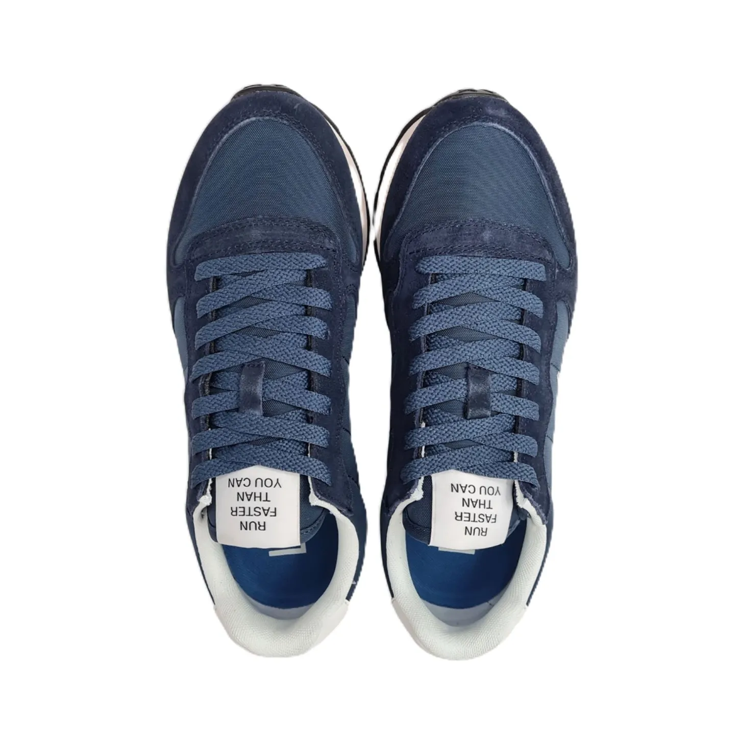 Sneakers Tom solid blu