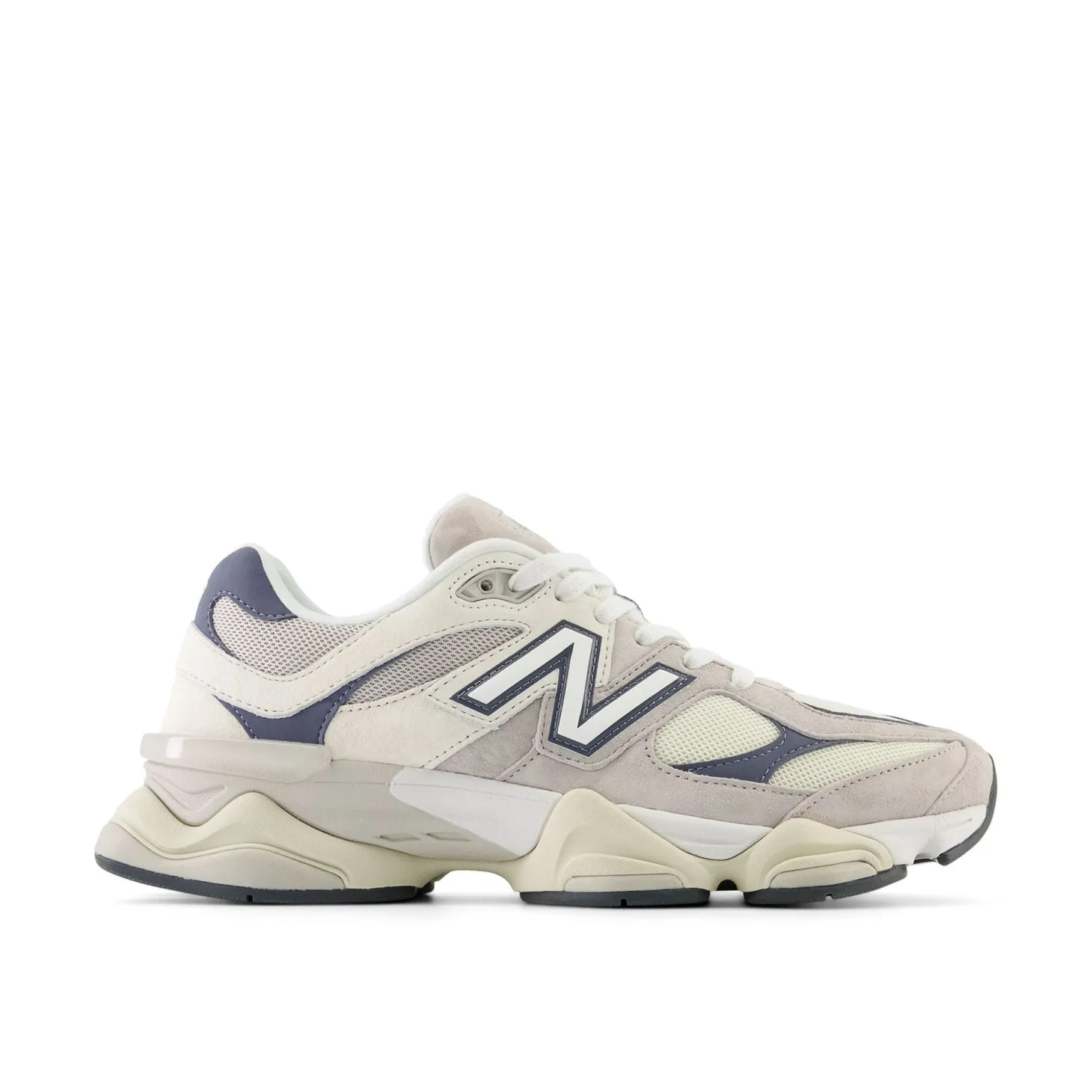 Sneakers U9060 pigskin e mesh grigio chiaro
