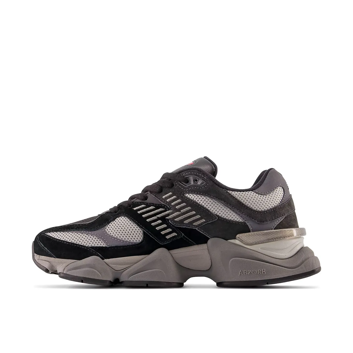 Sneakers U9060 pigskin e mesh nero