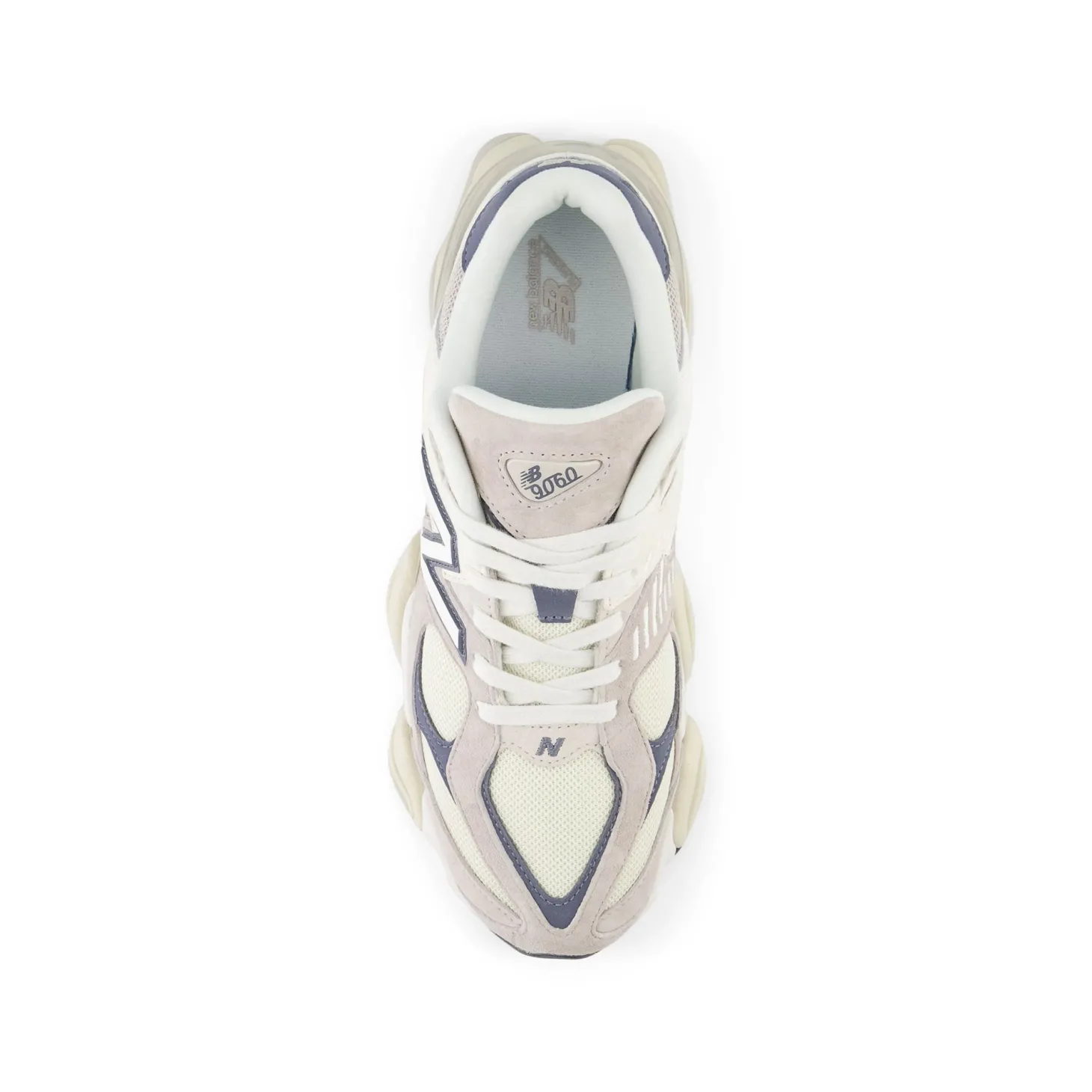 Sneakers U9060 pigskin e mesh grigio chiaro