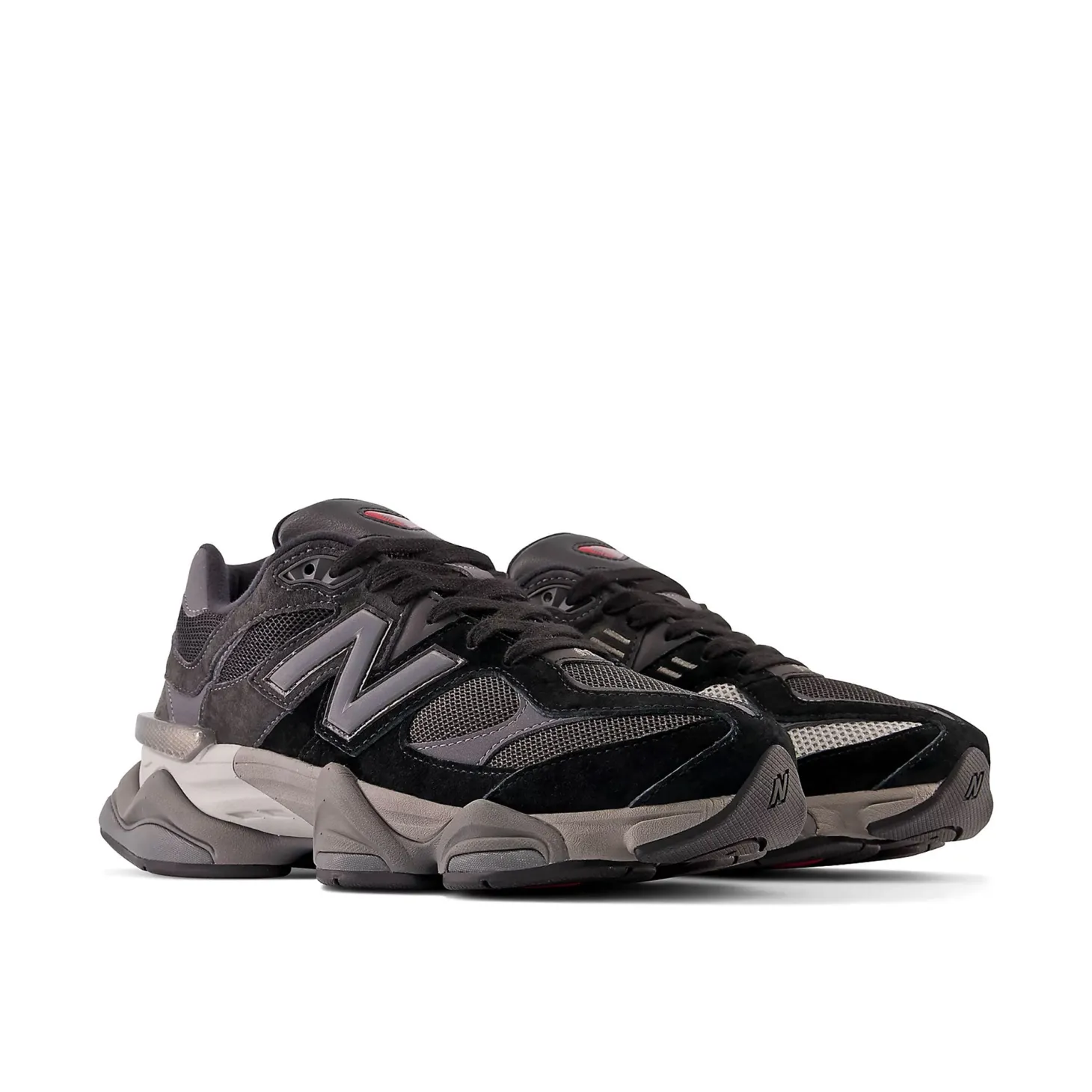 Sneakers U9060 pigskin e mesh nero