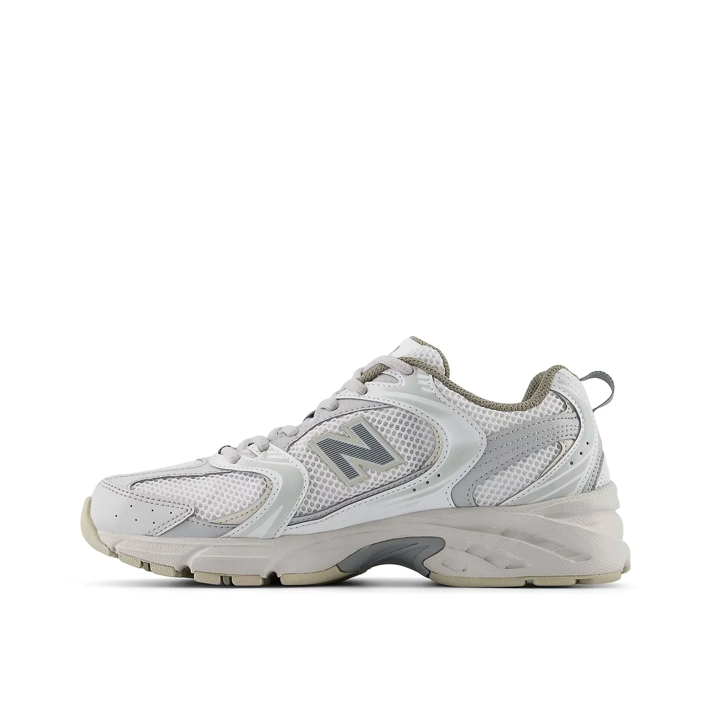 Sneakers u530 synthetic/mesh grigio/naturale